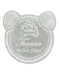 FOREVER MY BEST FRIEND DOG MEMORIAL STEPPING STONE