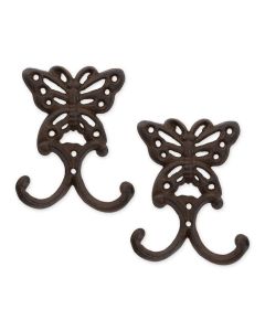 BUTTEFLY WALL HOOK SET/2