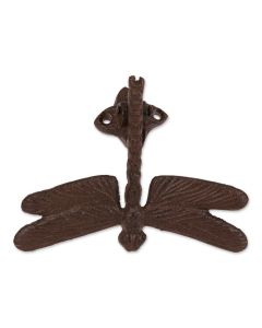 DRAGONFLY CAST IRON DOOR KNOCKER